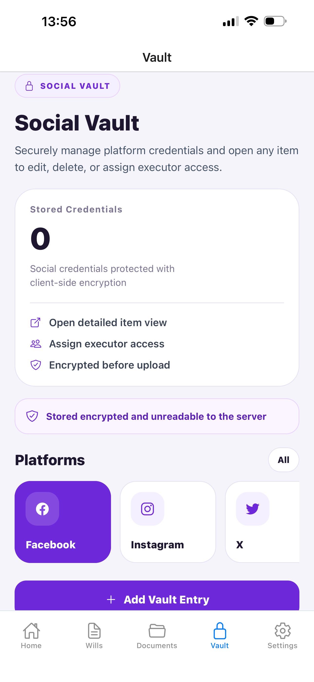 Secure Vault