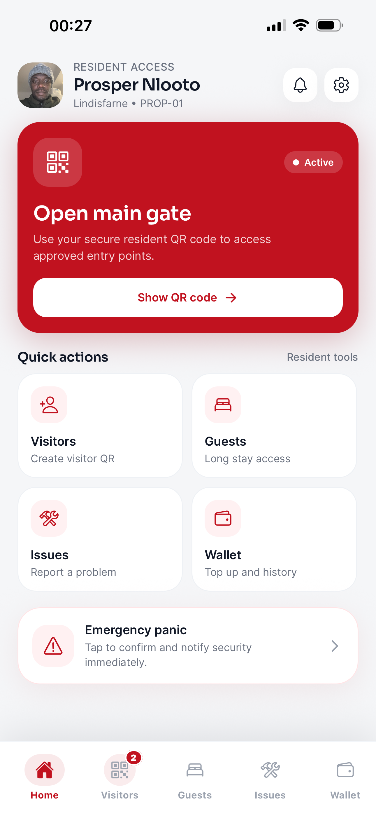 Resident Dashboard